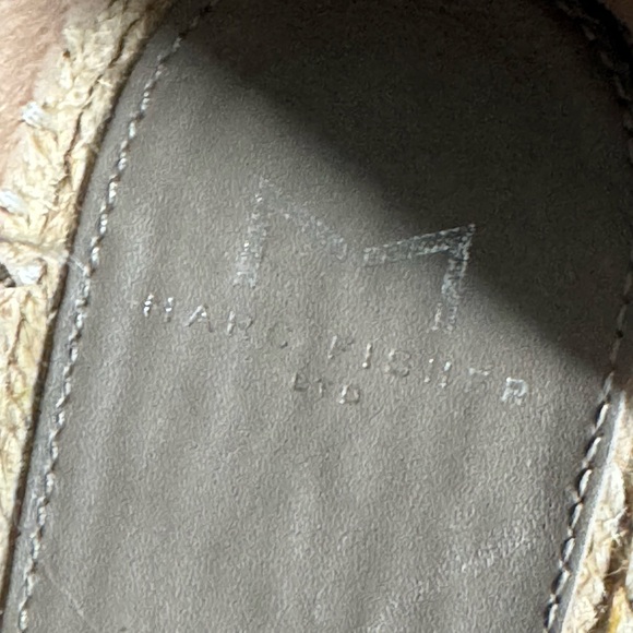 Marc Fisher Nude Espadrille Wedges 8 - Picture 5 of 5